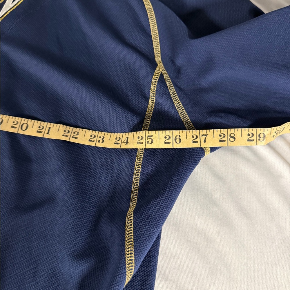 Nike MLB Milwaukee Brewers Baseball Jersey #8 Braun Size XXL Navy Blue Gold - Picture 11 of 11